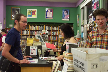 Jeff T. Johnson lays his money down